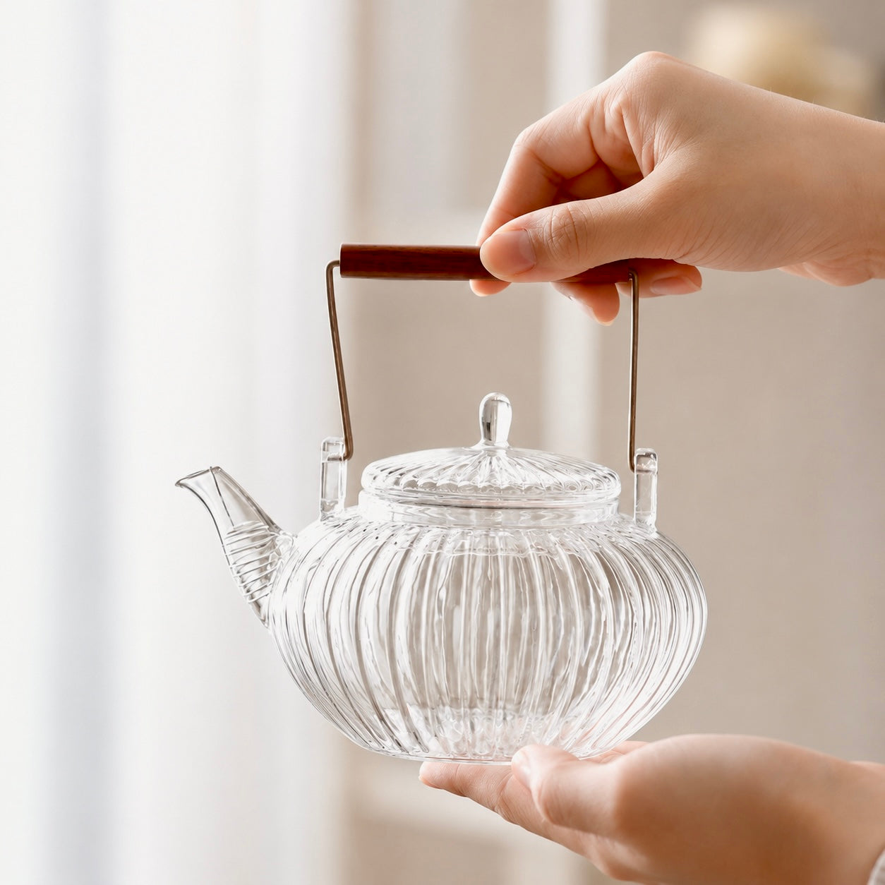 LUNO Borosillicate Glass Teapot