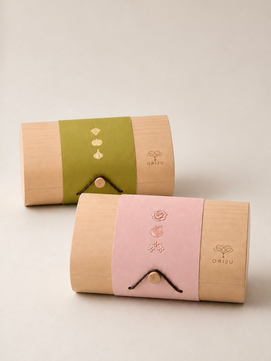 Duo Bundle ( Fig Snow Pear Tea + Apple Rose Tea )
